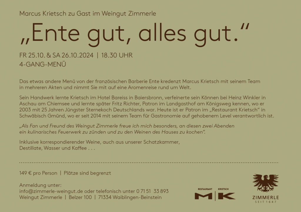 Ente gut, Alles gut